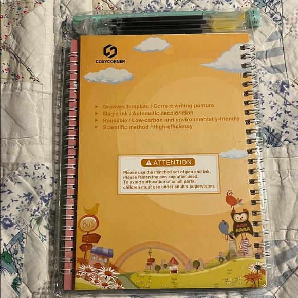 Kids Magic Ink Reusable Math Practice Book - Picture 2 of 3